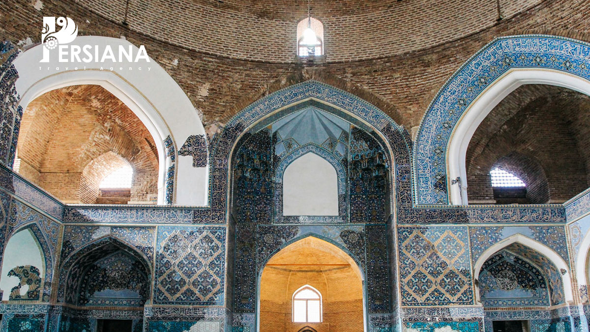 Architecture of Blue Mosque of Tabriz