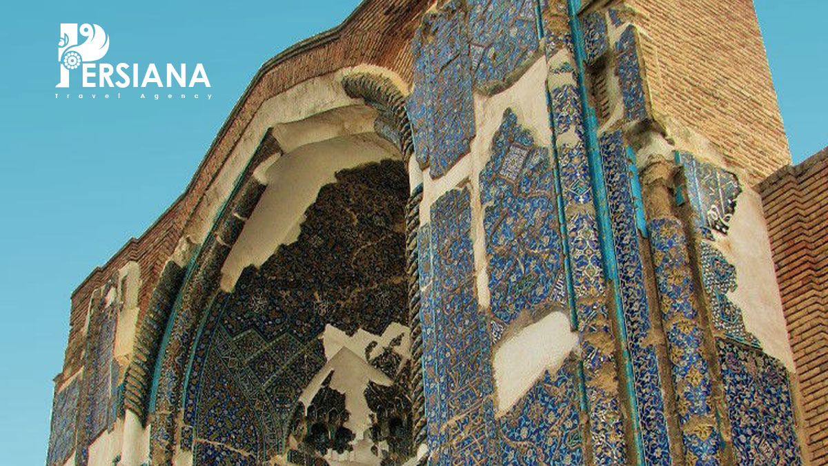 Decorations of the Blue Mosque of Tabriz