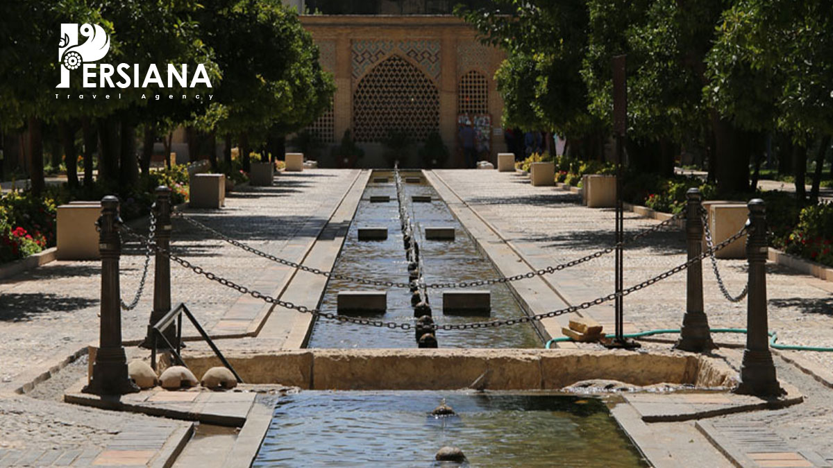 Jahan Nama Garden Different Sections