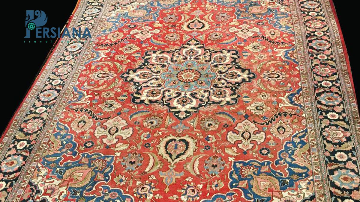 design of Tabriz Rug